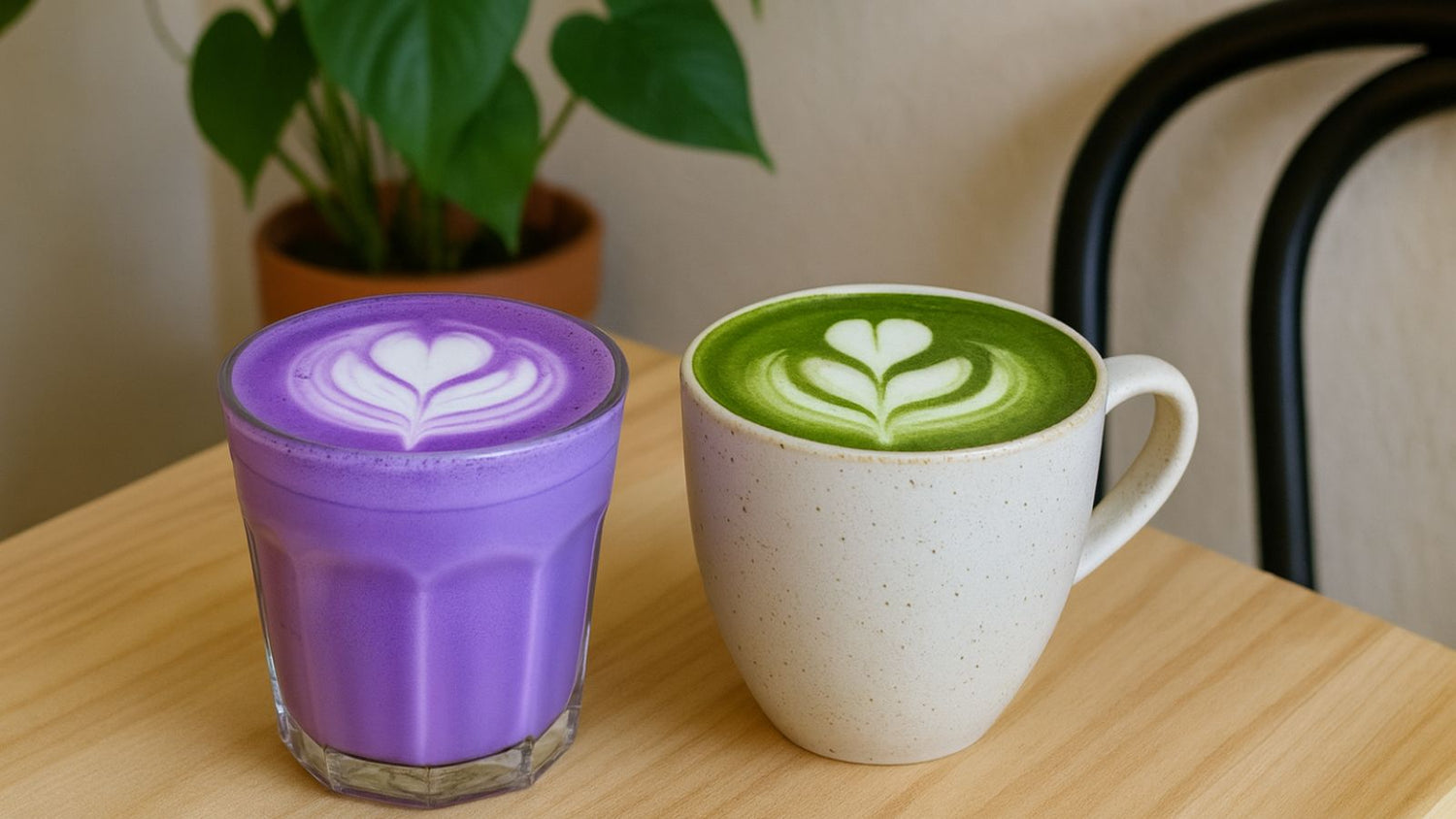Ube vs Matcha