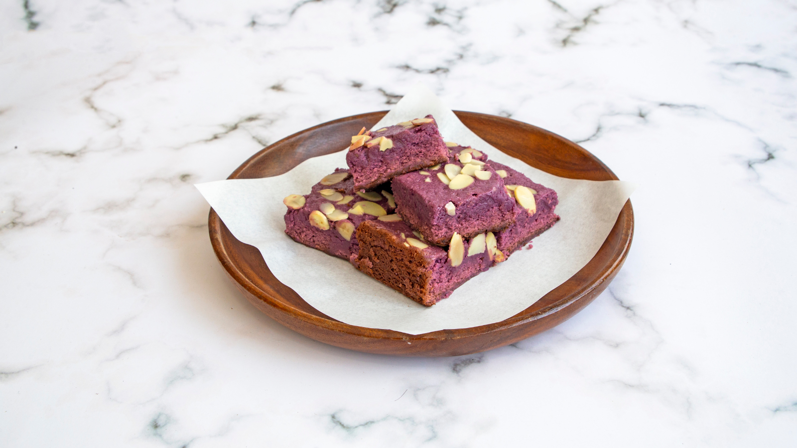 brownie à l'ube
